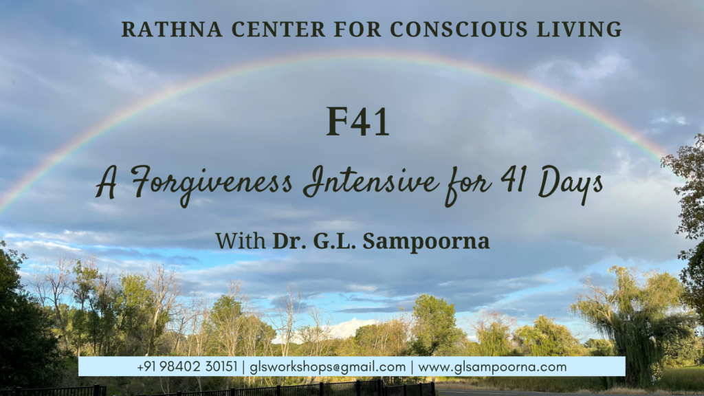 F41 - Forgiveness Intensive