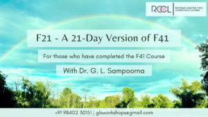 F21: A Refresher for those who have completed F41